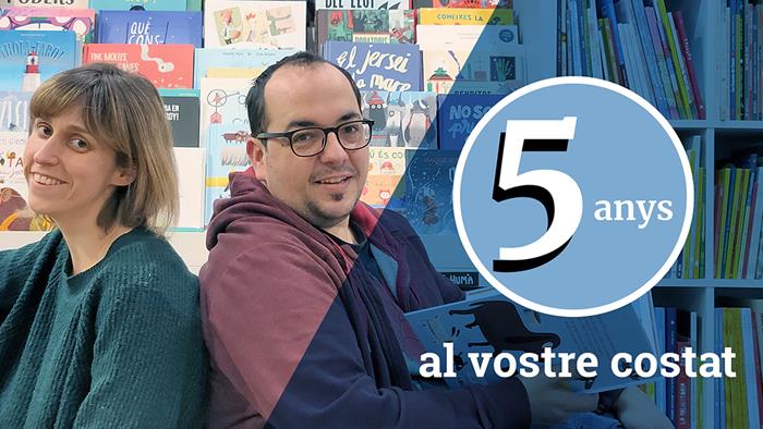 5 anys amb vosaltres! | Llibreria online de Figueres i Empordà