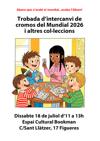 18/07 INTERCANVI DE CROMOS | Llibreria online de Figueres i Empordà