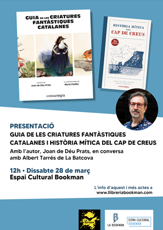 Presentació de GUIA DE LES CRIATURES FANTÀSTIQUES CATALANES i d'HISTÒRIA MÍTICA DEL CAP DE CREUS | Llibreria online de Figueres i Empordà