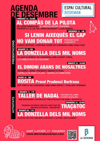 Agenda de desembre 2025 | Llibreria online de Figueres i Empordà