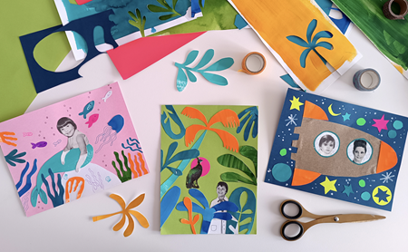 26/07 Taller de creació de postals | Llibreria online de Figueres i Empordà