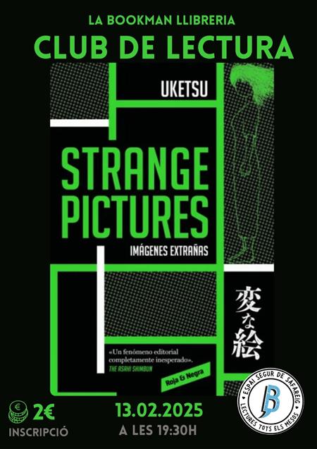 13/02 CLUB DE LECTURA 'STRANGE PICTURES' | Llibreria online de Figueres i Empordà