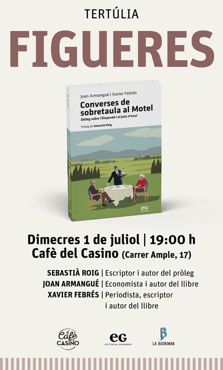 01/06 Xerrada Converses de sobretaula al Motel | Llibreria online de Figueres i Empordà