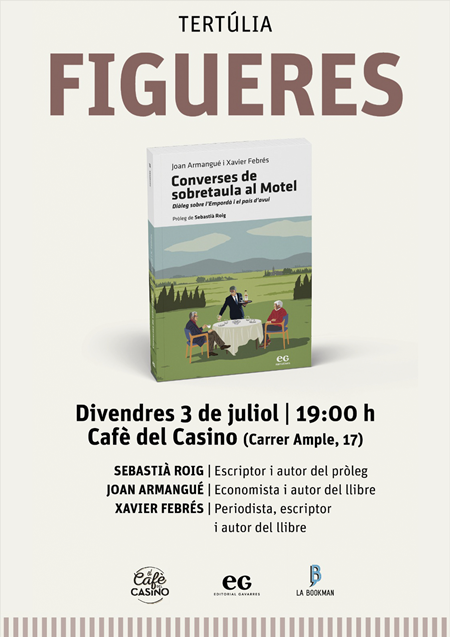 03/06 Xerrada Converses de sobretaula al Motel | Llibreria online de Figueres i Empordà