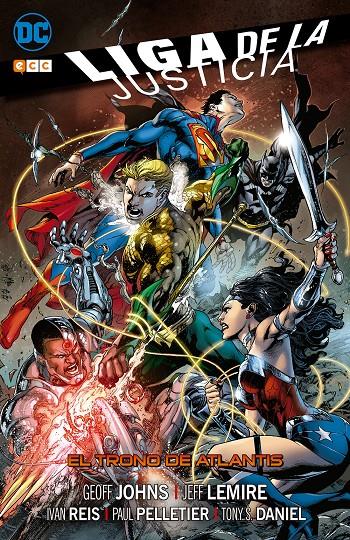 Liga de la Justicia: El trono de Atlantis (edición cartoné) | 9788416901982 | Johns, Geoff/Lemire, Jeff | Llibreria online de Figueres i Empordà