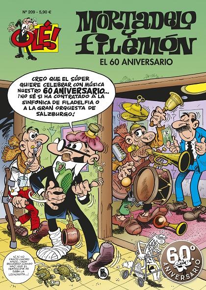 El 60 aniversario (Olé! Mortadelo #209) | 9788402421661 | Ibáñez, Francisco | Librería online de Figueres / Empordà