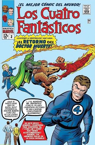 Biblioteca Marvel: Los Cuatro Fantásticos #02. 1962-63 | 9788411501606 | Lee, Stan / Kirby, Jack | Llibreria online de Figueres i Empordà