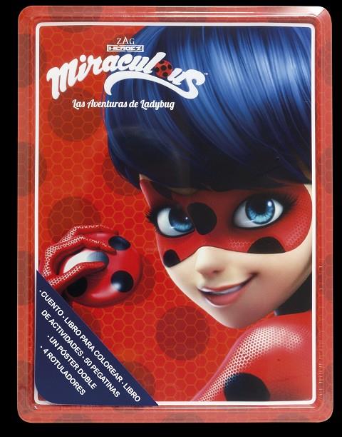 Miraculous. Las aventuras de Ladybug. Caja metálica | 9788408175810 | Miraculous | Llibreria online de Figueres i Empordà