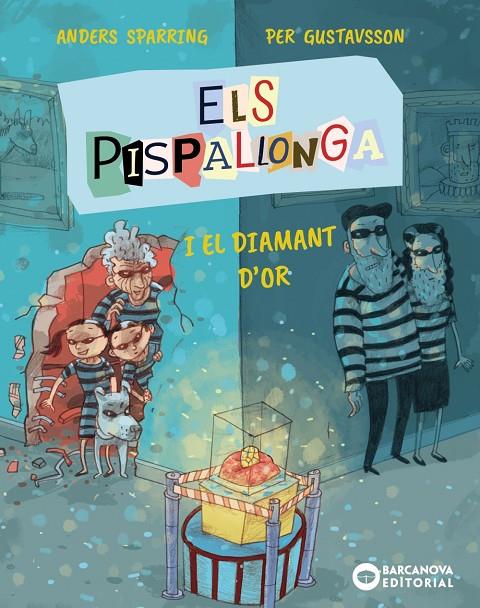 Els Pispallonga i el diamant d'or | 9788448965259 | Sparring, Anders | Librería online de Figueres / Empordà