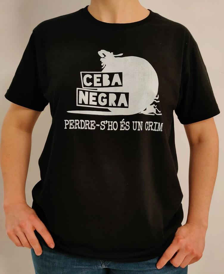 SAMARRETA CEBA NEGRA UNISEX NEGRA "TALLA XXL" | 9999900001174 | @cebanegra | Llibreria online de Figueres i Empordà