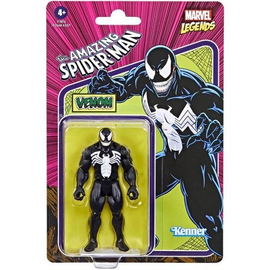 VENOM FIGURA 9.5 CM MARVEL LEGENDS RETRO F38165X0 | 5010993947553 | Librería online de Figueres / Empordà