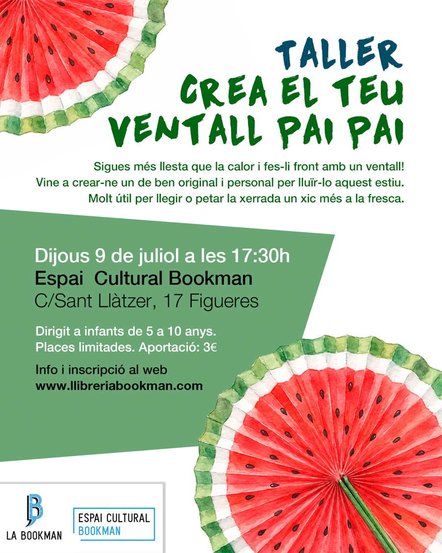 Crea el teu ventall pai pai | TIJULIOL26 | Llibreria online de Figueres i Empordà