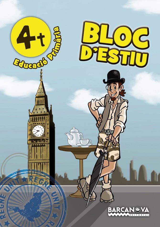 Bloc d'estiu 4t. Estiueja amb Barcanova | 9788448940386 | Murillo, Núria | Librería online de Figueres / Empordà