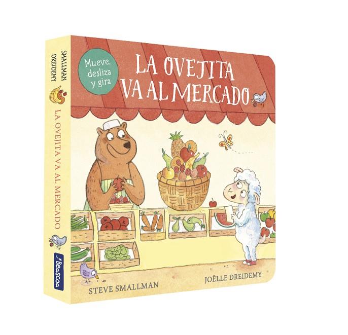 La ovejita va al mercado (La ovejita que vino a cenar. Libro de cartón) | 9788448859954 | Smallman, Steve/Dreidemy, Joëlle | Librería online de Figueres / Empordà