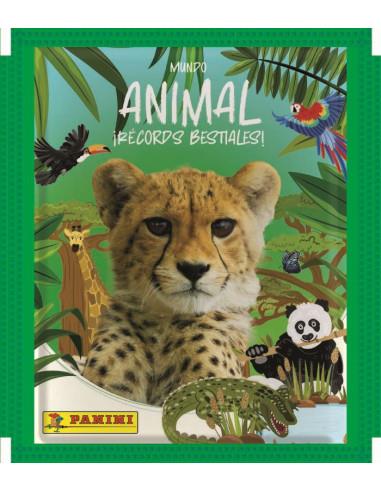 Sobre de cromos Mundo Animal, los récords de Panini | 8051708005059 | Librería online de Figueres / Empordà
