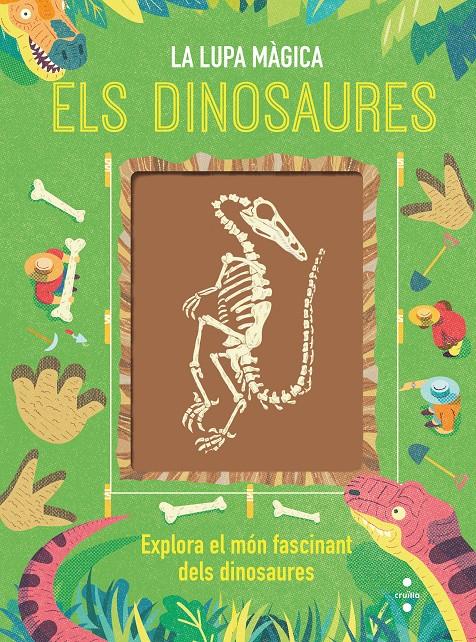 Els dinosaures. La lupa màgica | 9788466148047 | Bédoyère, Camilla de la | Librería online de Figueres / Empordà