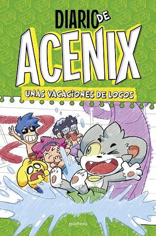 Diario de Acenix. Unas vacaciones de locos (Diario de Acenix 2) | 9788419848819 | Acenix | Librería online de Figueres / Empordà