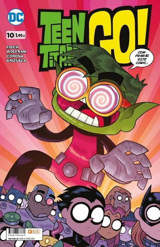 Teen Titans Go! núm. 10 | 9788417276669 | Fisch, Sholly/Wolfram, Amy | Llibreria online de Figueres i Empordà