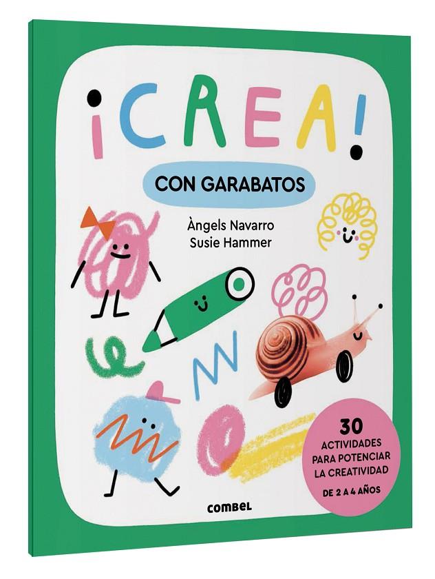 ¡Crea! Con garabatos | 9788411581066 | Navarro Simon, Àngels | Librería online de Figueres / Empordà