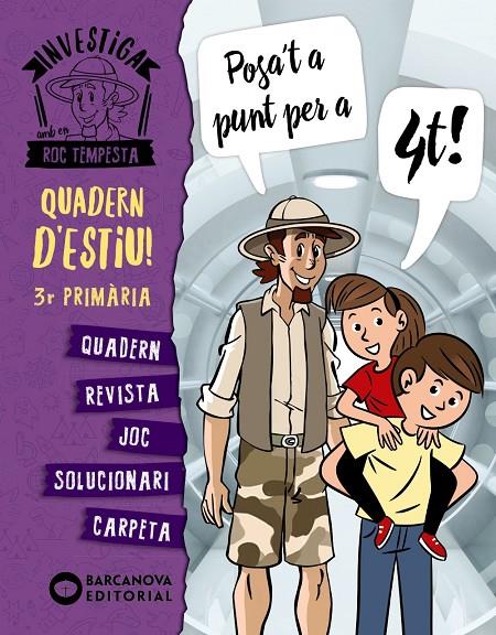 Investiga amb Roc Tempesta 3r. Posa't a punt per a 4t | 9788448954307 | Murillo, Núria/Cerdà, Ximo | Llibreria online de Figueres i Empordà