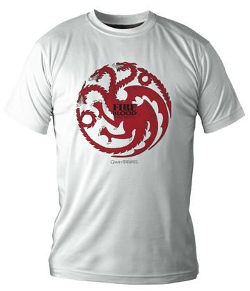 TARGARYEN CAMISETA BLANCA CHICO TALLA L. GAME OF THRONES *BF23* | 8436541021211 | Librería online de Figueres / Empordà