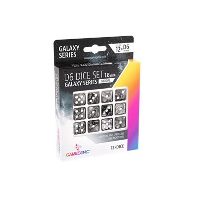 MOON D6 DICE SET 16 MM (12 PCS) DAUS DADOS | 4251715405178 | Librería online de Figueres / Empordà