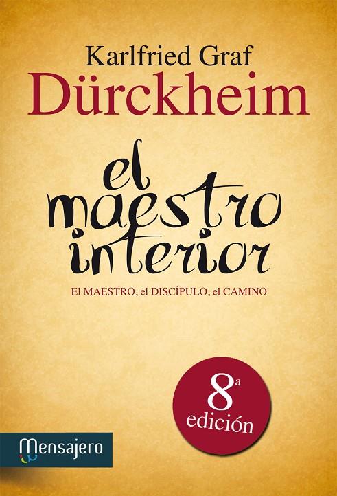 El maestro interior | 9788427113800 | Dürkheim, Karlfried Graf | Llibreria online de Figueres i Empordà