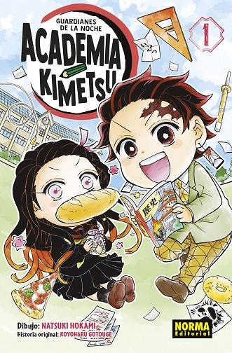 GUARDIANES DE LA NOCHE. ACADEMIA KIMETSU #01 | 9788467969160 | Gotouge, Koyoharu | Llibreria online de Figueres i Empordà