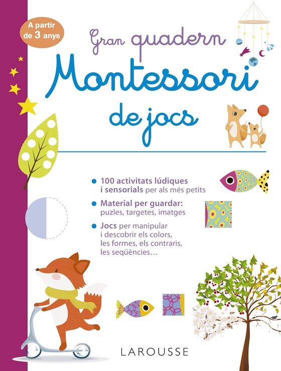 Gran quadern Montessori de jocs | 9788418473241 | Éditions Larousse | Llibreria online de Figueres i Empordà