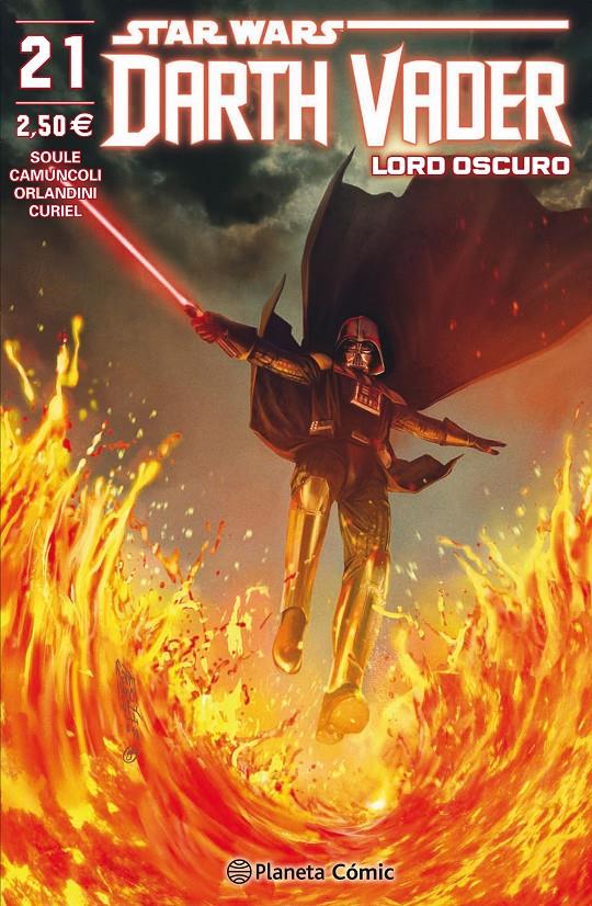 Star Wars Darth Vader Lord Oscuro #021/25 | 9788413411545 | Soule, Charles/Camuncoli, Giuseppe | Librería online de Figueres / Empordà