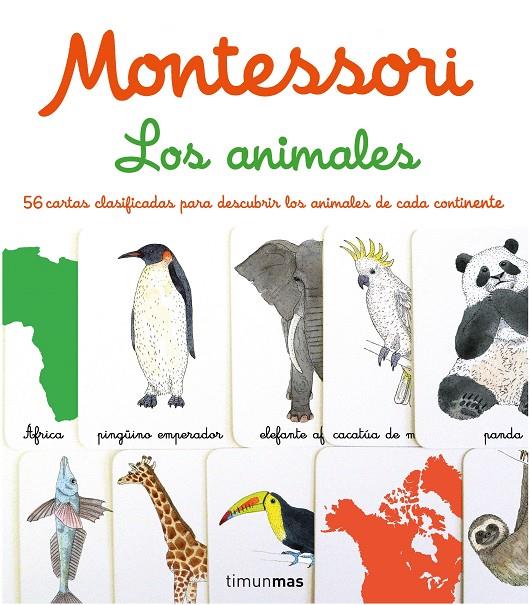 Montessori. Los animales | 9788408267805 | Herrmann, Ève/Tchoukriel, Emmanuelle | Llibreria online de Figueres i Empordà