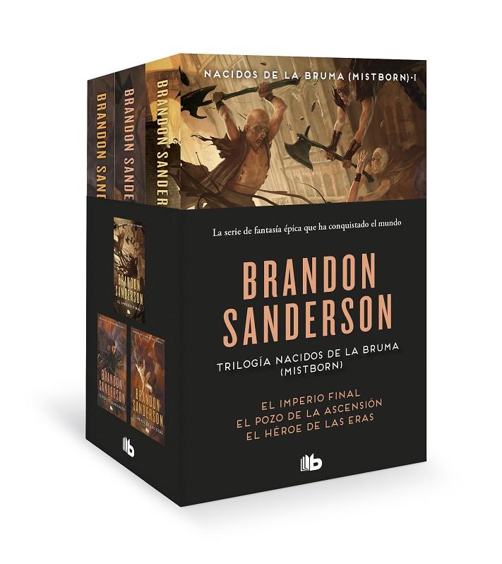 Trilogía Nacidos de la bruma [Mistborn] (pack con: El imperio final + El Pozo de la ascension + Heroe de las eras) | 9788413143187 | Sanderson, Brandon | Librería online de Figueres / Empordà