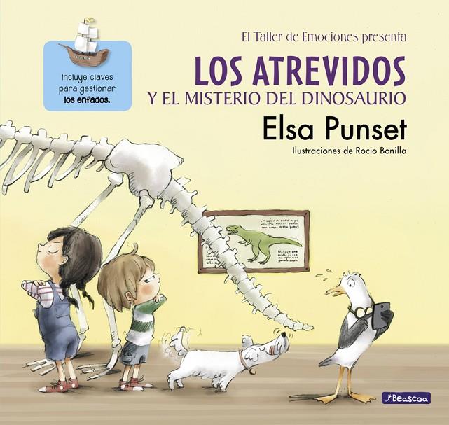 Los Atrevidos y el misterio del dinosaurio (El taller de emociones #04) | 9788448845643 | Punset, Elsa/Bonilla, Rocío | Llibreria online de Figueres i Empordà
