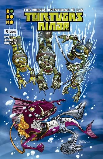 Las nuevas aventuras de las Tortugas Ninja #005 | 9788418660795 | Byerly, Kenny | Librería online de Figueres / Empordà