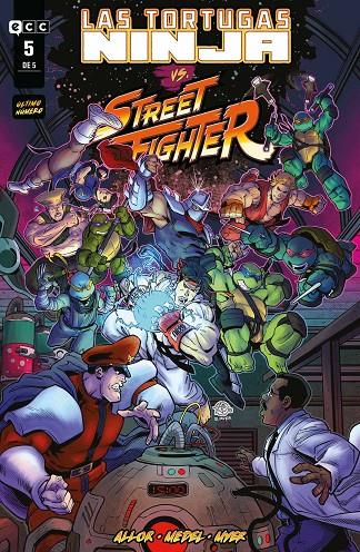 Las Tortugas Ninja vs. Street Fighter #005 de 5 | 9788410108691 | Allor, Paul | Librería online de Figueres / Empordà