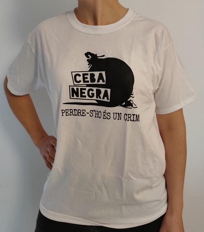 SAMARRETA CEBA NEGRA UNISEX BLANCA "TALLA L" | 9999900001228 | @cebanegra | Librería online de Figueres / Empordà