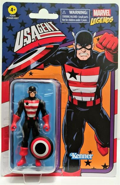 US AGENT FIGURA 9.5 CM MARVEL LEGENDS RETRO F26705X0 | 5010993848935 | Librería online de Figueres / Empordà