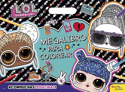 L.O.L. Surprise! Megalibro para colorear | 9788408234029 | L.O.L Surprise! | Llibreria online de Figueres i Empordà