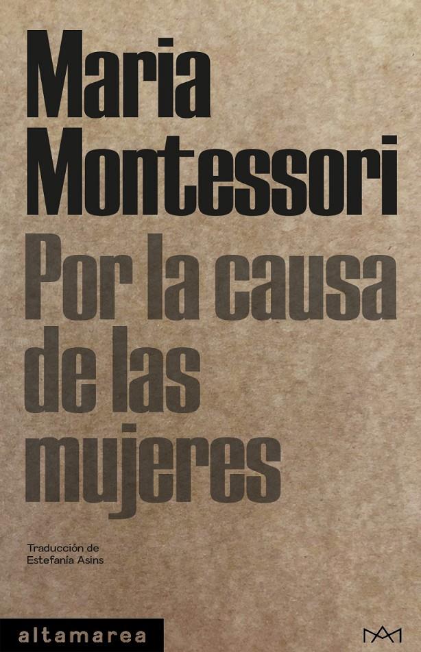 Por la causa de las mujeres | 9788412204254 | Montessori, Maria | Librería online de Figueres / Empordà