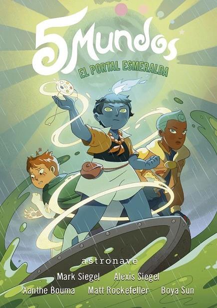 5 MUNDOS #05. EL PORTAL ESMERALDA | 9788467951332 | Siegel, Mark / Siegel, Alexis / Bouma, Xanthe / Rockefeller, Matt | Librería online de Figueres / Empordà