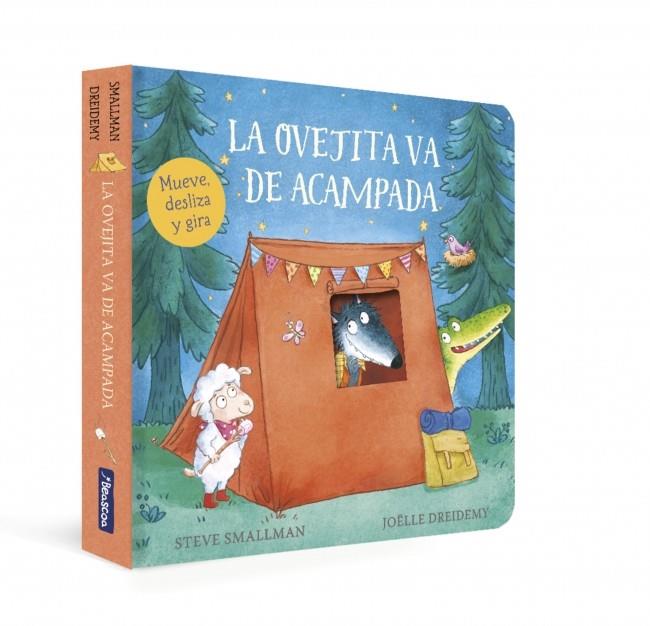 La ovejita va de acampada (La ovejita que vino a cenar. Libro de cartón) | 9788448870393 | Smallman, Steve | Llibreria online de Figueres i Empordà