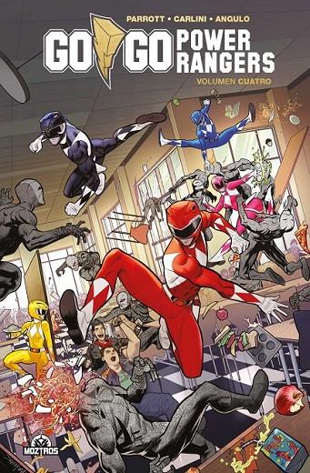 GO GO POWER RANGERS #04 | 9788418955532 | Parrot, Ryan/Carlini, Eleonora/Angulo, Raul | Librería online de Figueres / Empordà