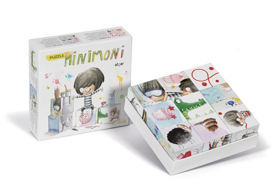 Puzzle Minimoni | 9788491424536 | Bonilla Raya, Rocio | Llibreria online de Figueres i Empordà