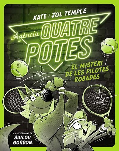 Agència Quatre Potes #03. El misteri de les pilotes robades | 9788413893549 | Temple, Kate/Temple, Jol | Llibreria online de Figueres i Empordà