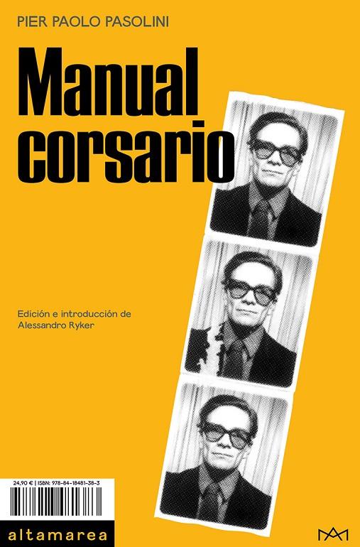 Manual corsario | 9788418481383 | Pasolini, Pier Paolo | Librería online de Figueres / Empordà