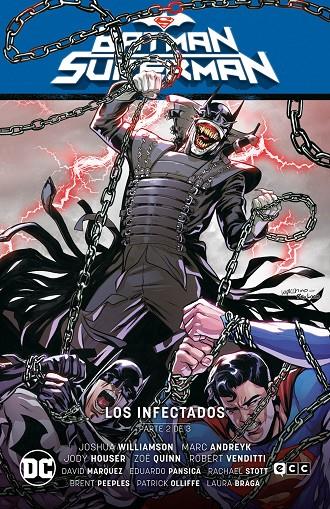 Batman/Superman #02: Los infectados Parte 2 (El infierno se alza Parte 2) | 9788419279965 | Williamson, Joshua/Andreyko, Mark/Houser, Jody/Venditti, Robert/Venditti, Robert/Quinn, Zoe | Librería online de Figueres / Empordà