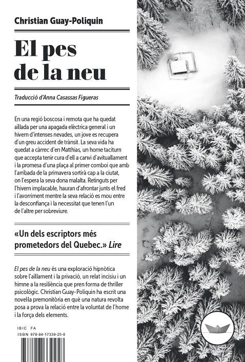 El pes de la neu | 9788417339258 | Guay-Poliquin, Christian | Librería online de Figueres / Empordà