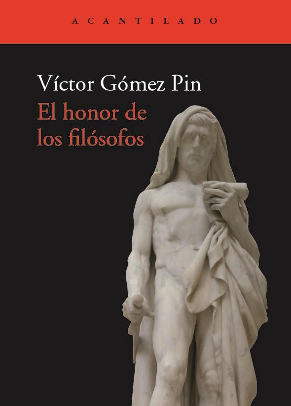 El honor de los filósofos | 9788417902292 | Gómez Pin, Víctor | Llibreria online de Figueres i Empordà