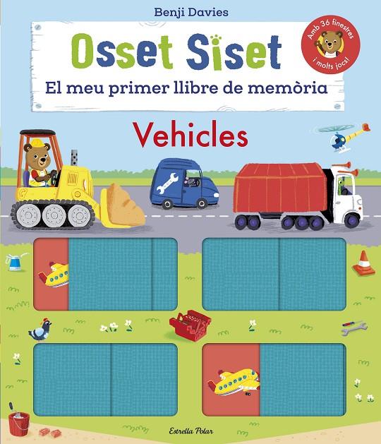 Osset Siset. El meu primer llibre de memòria. Vehicles | 9788413892641 | Davies, Benji | Llibreria online de Figueres i Empordà