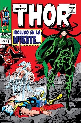 BIBLIOTECA MARVEL EL PODEROSO THOR #11. 1968 | 9788410519923 | Lee, Stan / Kirby, Jack | Llibreria online de Figueres i Empordà